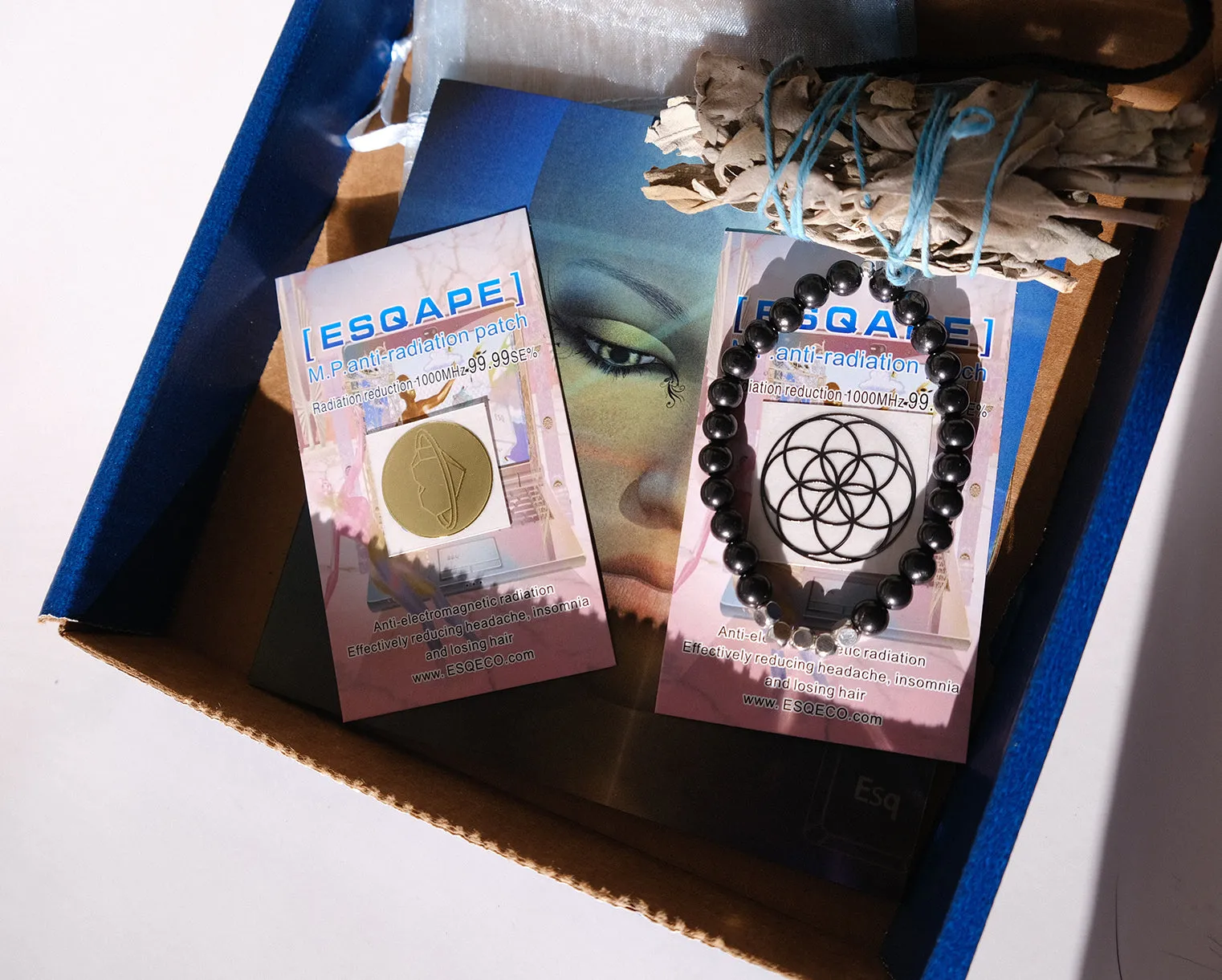 ⇪ LIFT  powerstone gift set - shungite