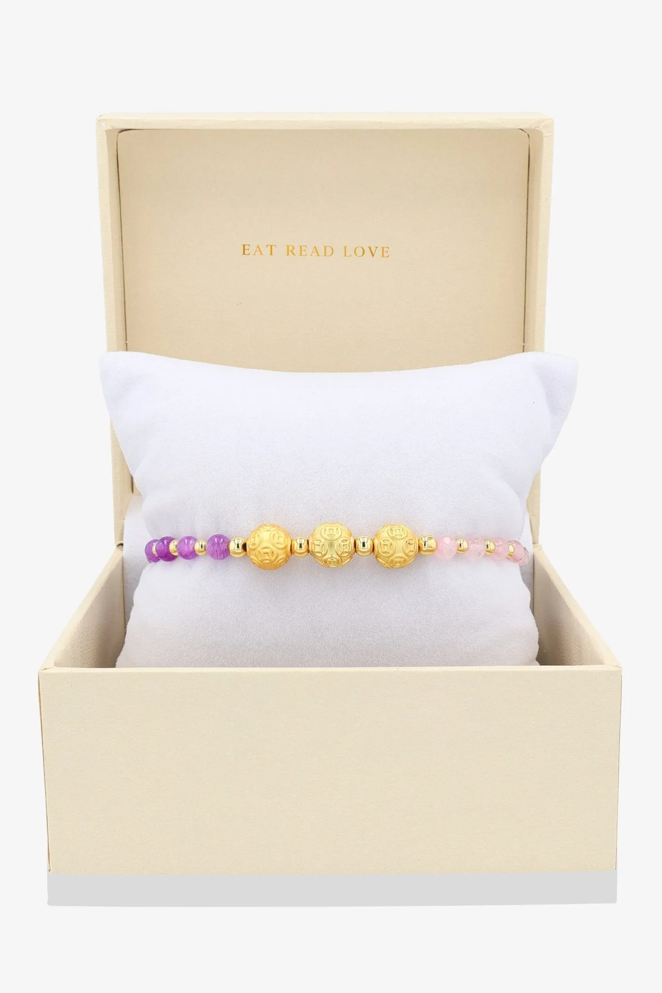 11:11 Limited Edition Multiple Love Feng Shiu 18K Gold Vermeil Double Pixiu Charm Bracelet
