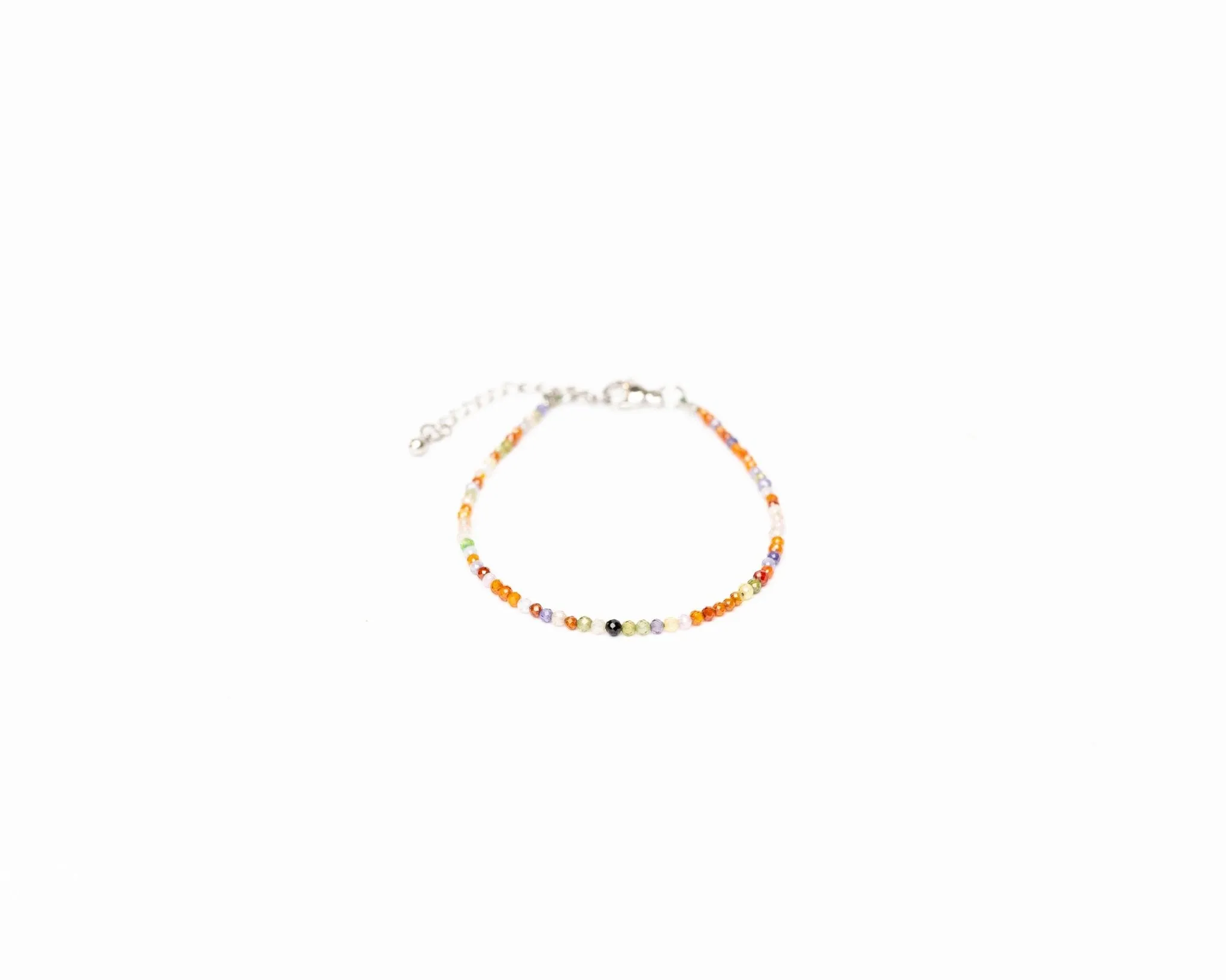 7 Chakra Faceted Bracelet