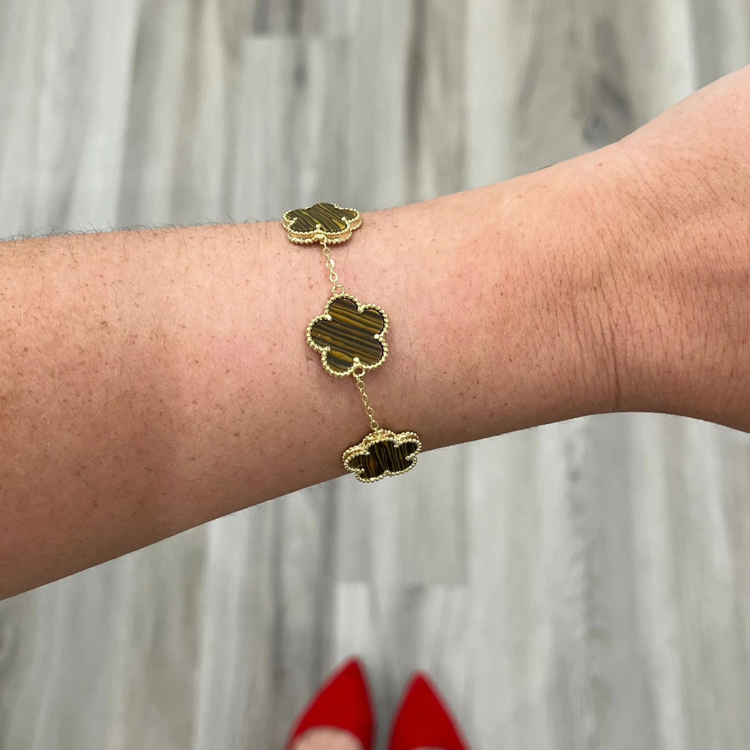 Adeline Clover Bracelet
