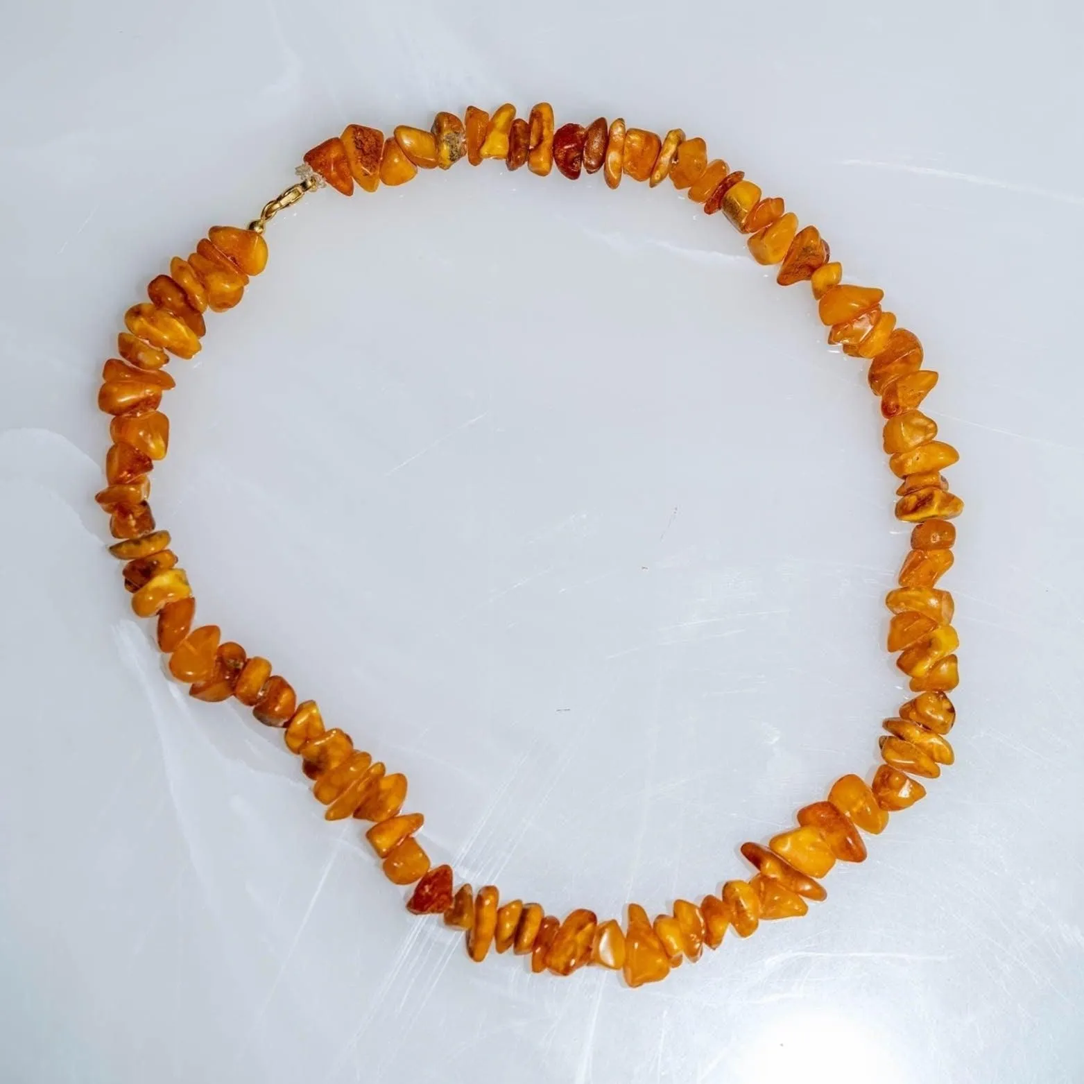 Amber Stone Necklace