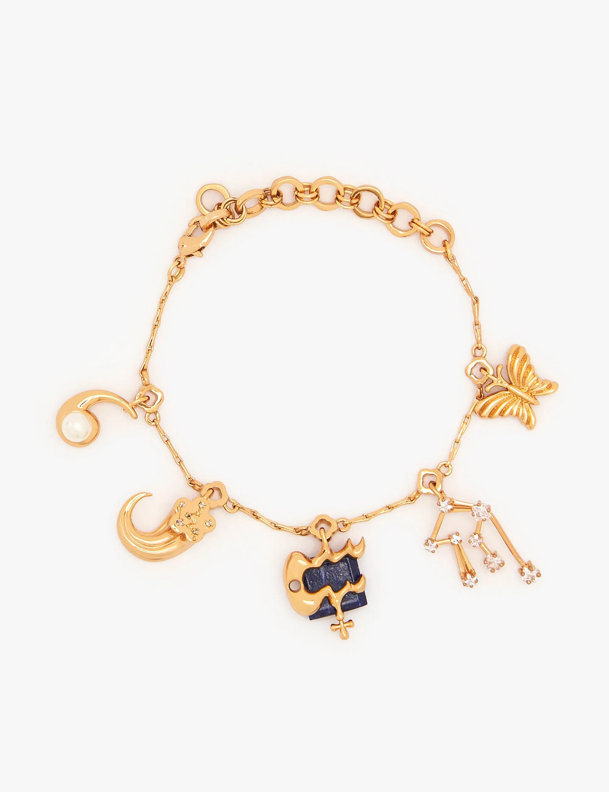 Aquarius Charm Bracelet