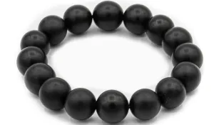 Black Onyx 14mm & 16mm Matte Natural Gemstone Bracelet
