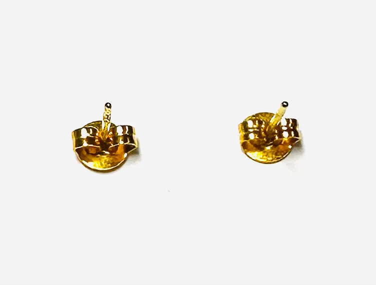 Chain and Crystal Studs/Sprkle Studs,GP Stud Earrings