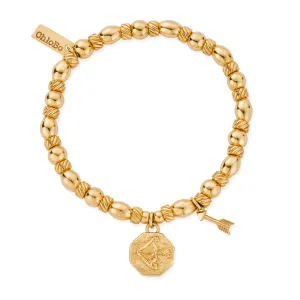 CHLOBO Gold Graceful Arrow Bracelet