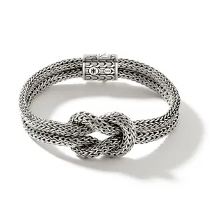 Classic Chain Silver Manah Double Row Bracelet