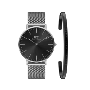 Classic Mesh Onyx   Classic Bracelet