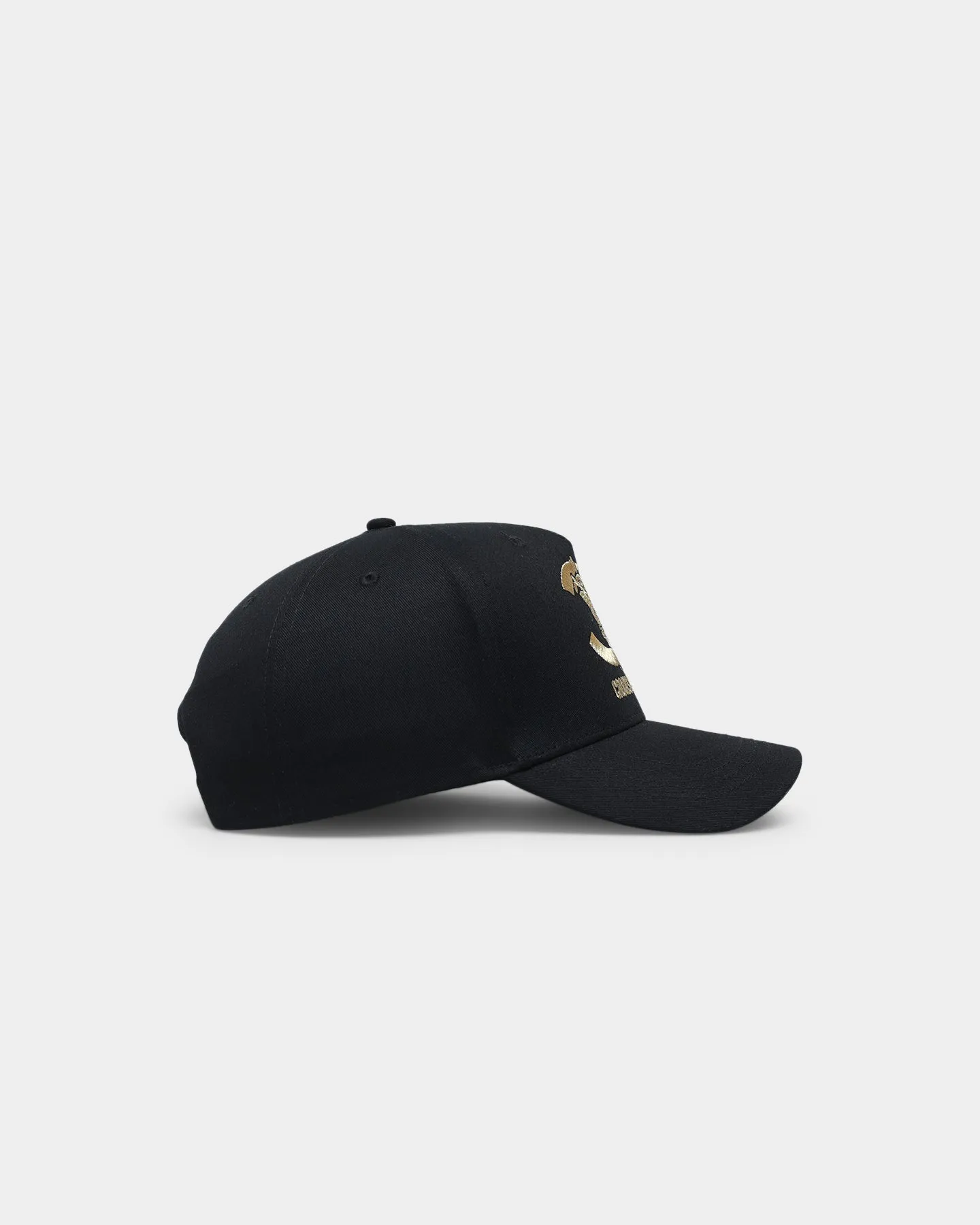 Crooks & Castles CC Medusa Lux Snapback Black/Gold