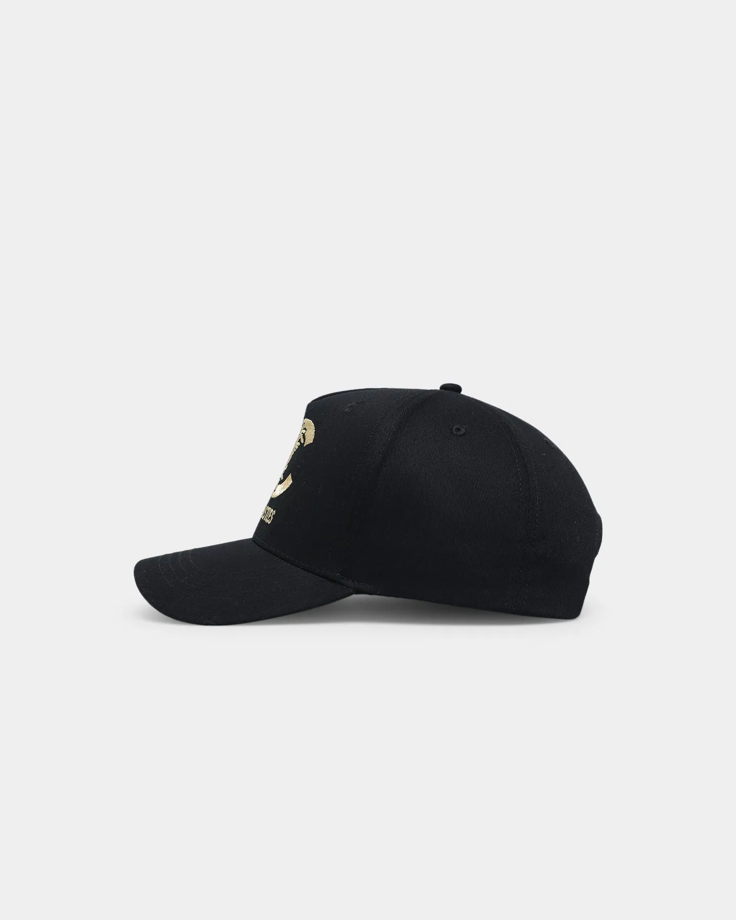 Crooks & Castles CC Medusa Lux Snapback Black/Gold