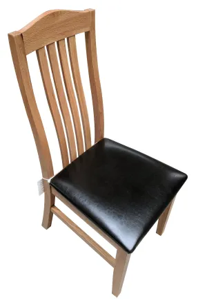 Crown Oak Dining Chair - Blonde Oak range