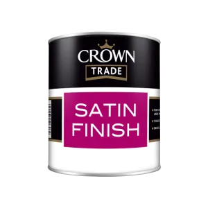 Crown Trade Satin Finish White