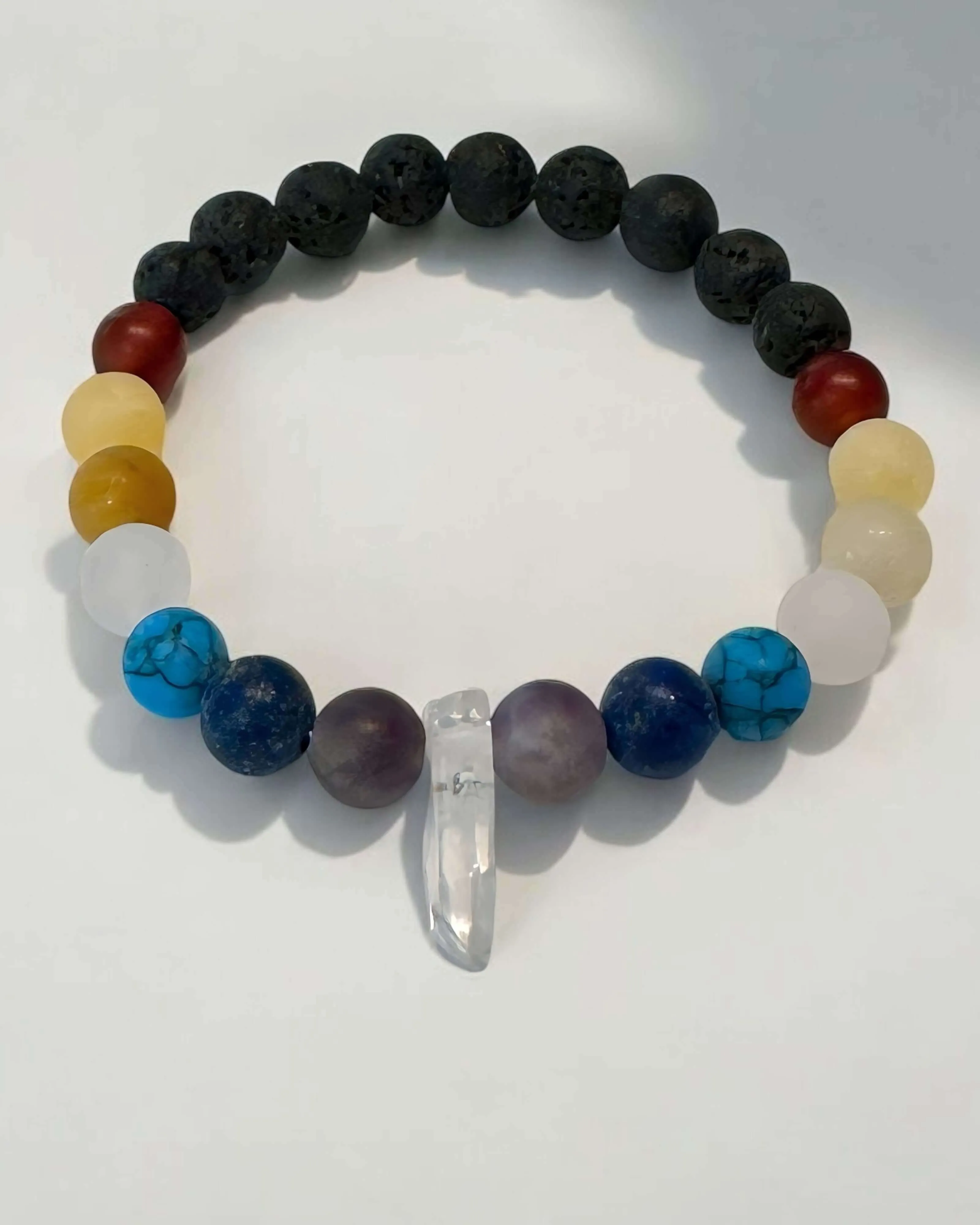 Crystal Gemstone Chakra Bracelet