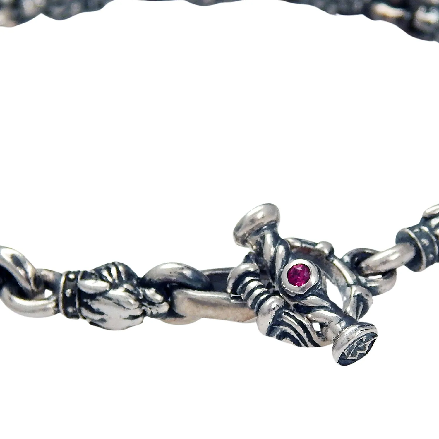 DOUBLE CROSS by Travis Walker - "PANTHER" Link Bracelet