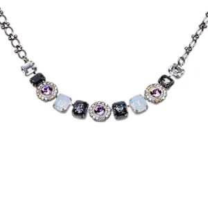Emerald Cut and Cluster Necklace in "Ice Queen" *Custom*