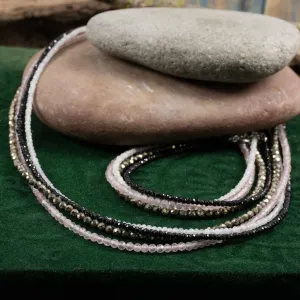 Faceted Crystal Bracelet & Necklace Sets