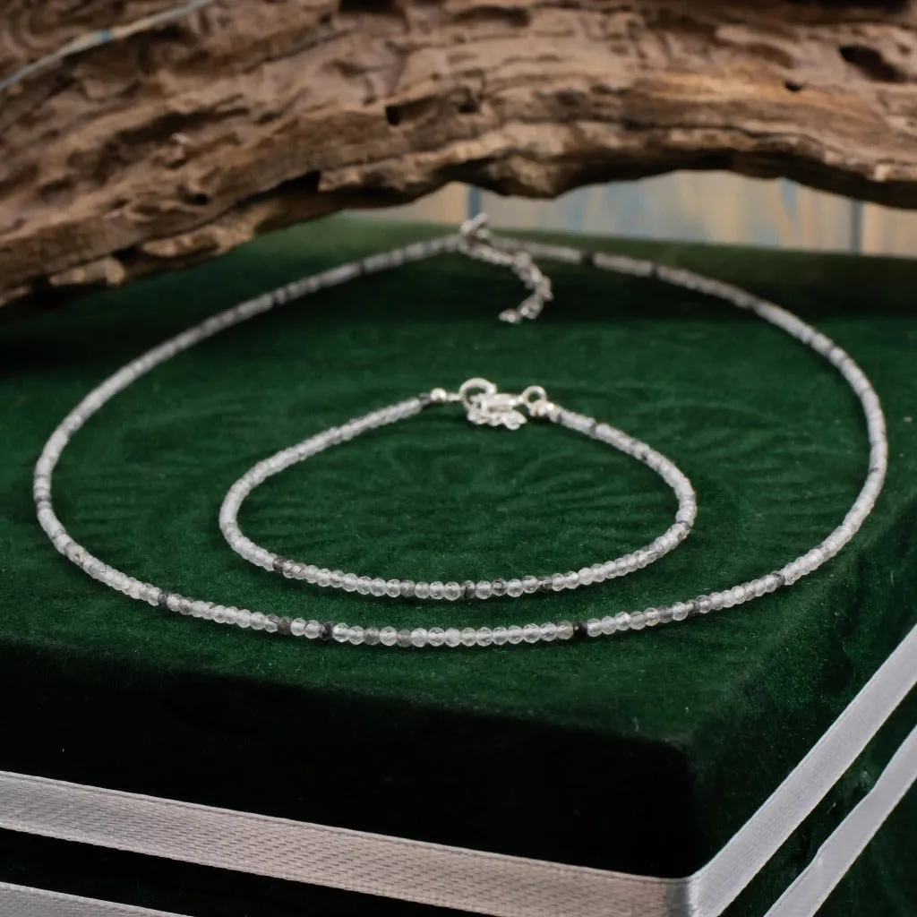 Faceted Crystal Bracelet & Necklace Sets