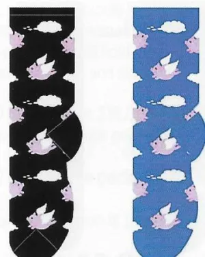 Flying Pigs Socks
