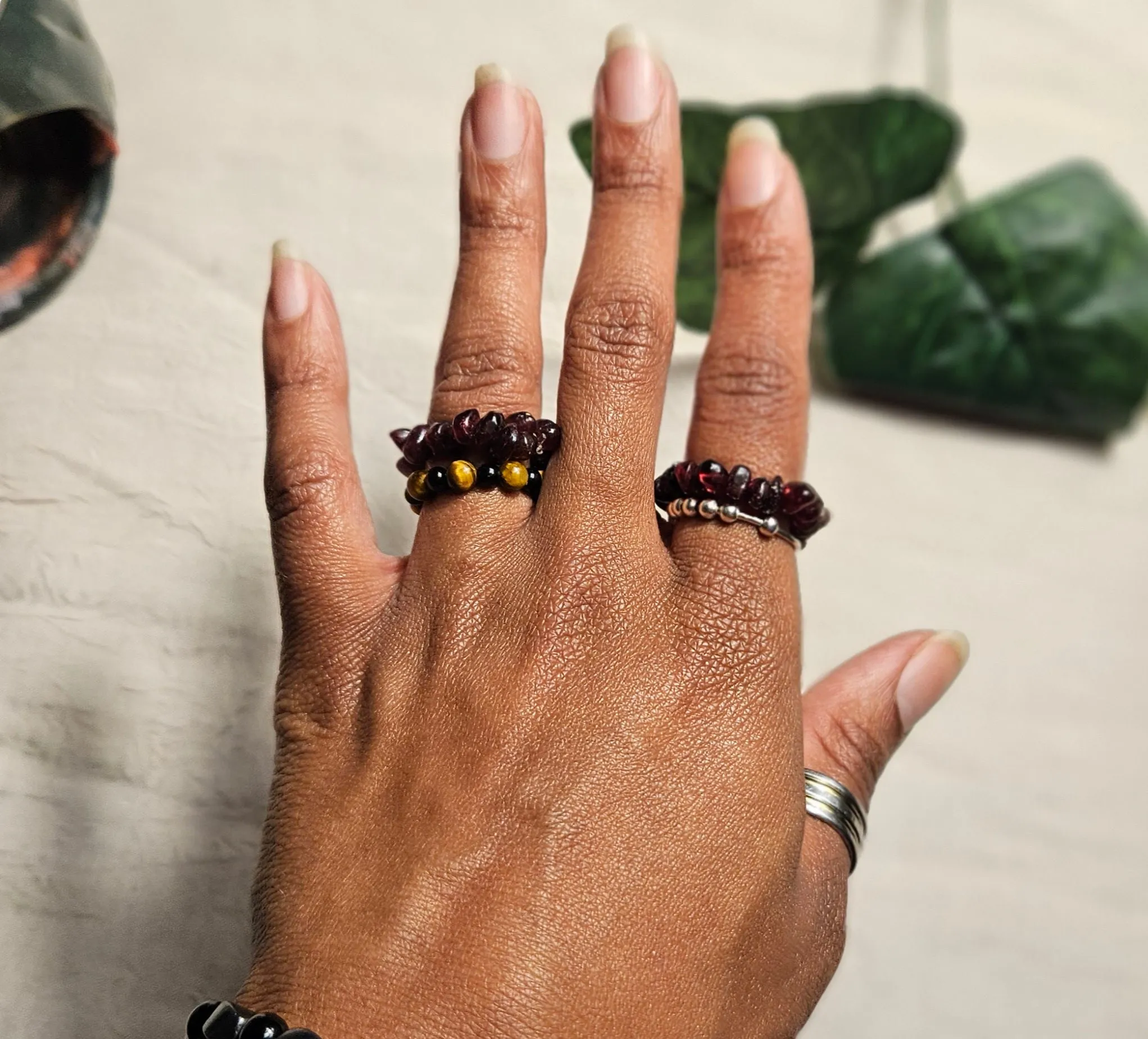 Garnet Shard Ring