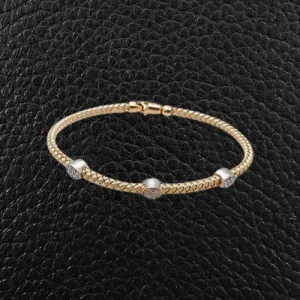 Gold & Diamond Bracelet