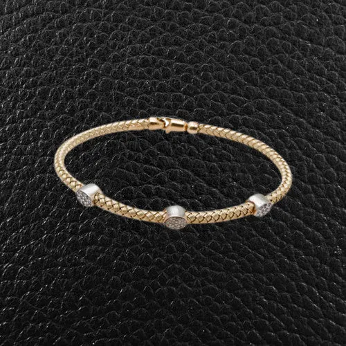 Gold & Diamond Bracelet
