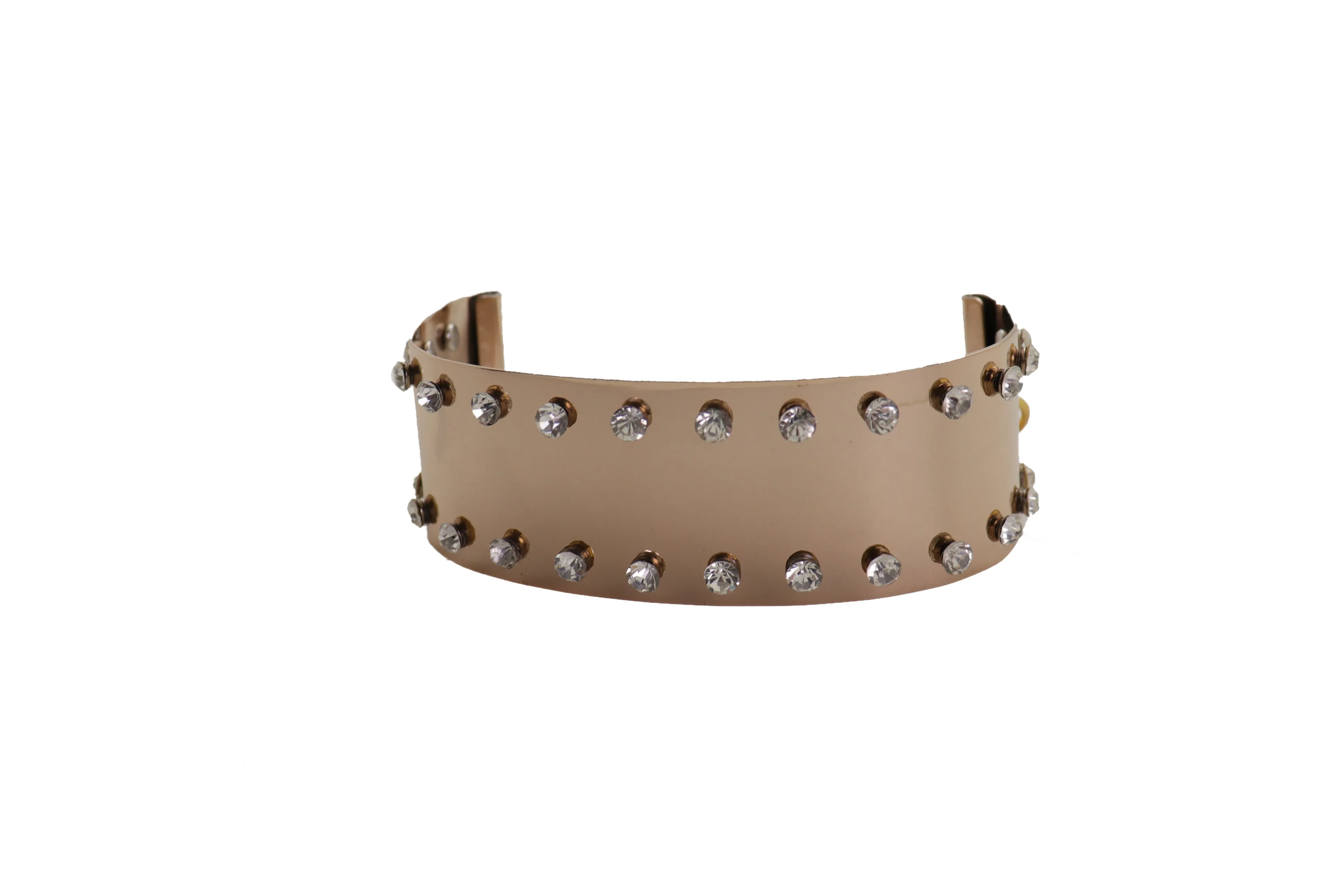 Gold Metal Bling Plate Chain Boot Bracelet Strap Shoe Charm Anklet Band
