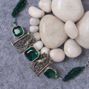 Green emerald Chocker