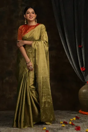 Green Tissue Silk