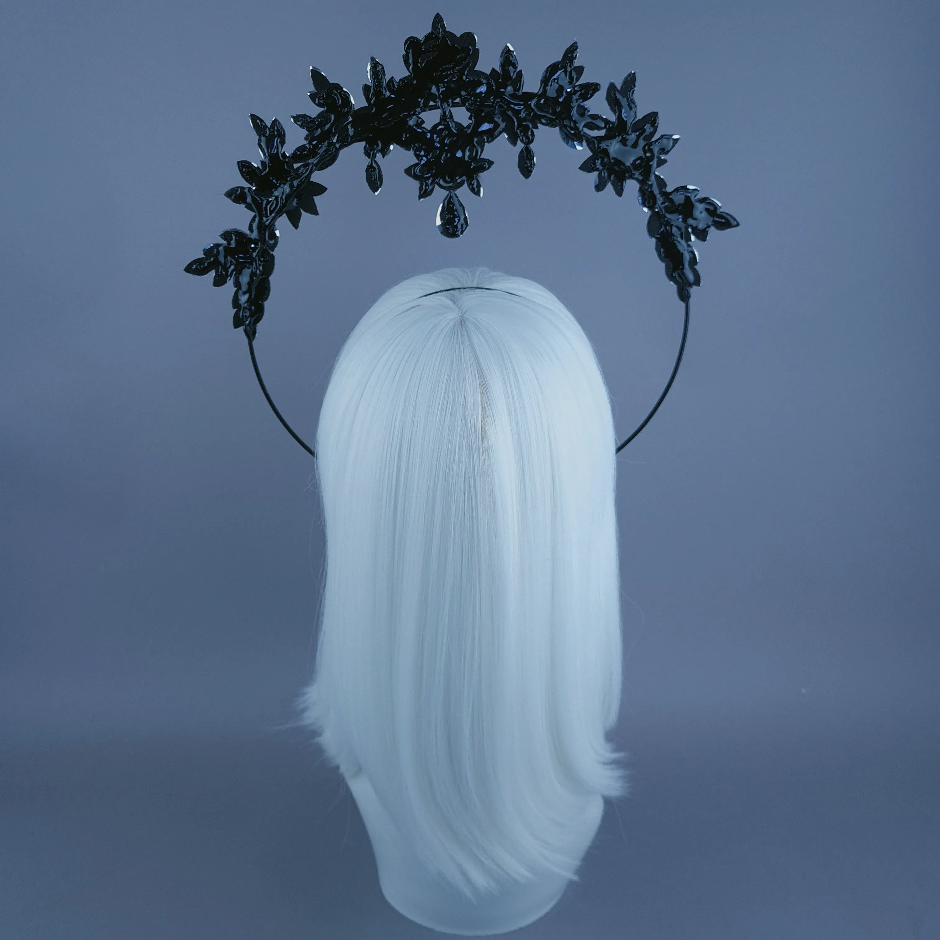 Grey Diamante Jewel Halo A11