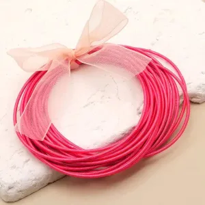 Guitar Bracelet | Hot Pink