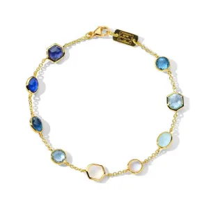 Ippolita 18K Yellow Gold Rock Candy Confetti Bracelet in Mare