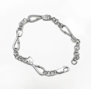 Looped Over Oars Link Rowing Bracelet