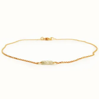 <!--BR500-->slinky diamond bar bracelet