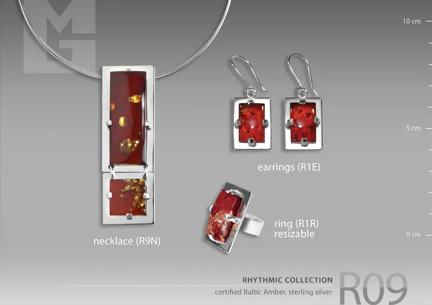 Mariusz Gliwinski - Ambermoda - RHYTHMIC COLLECTION Necklaces