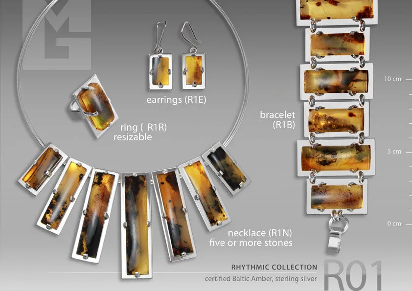 Mariusz Gliwinski - Ambermoda - RHYTHMIC COLLECTION Necklaces