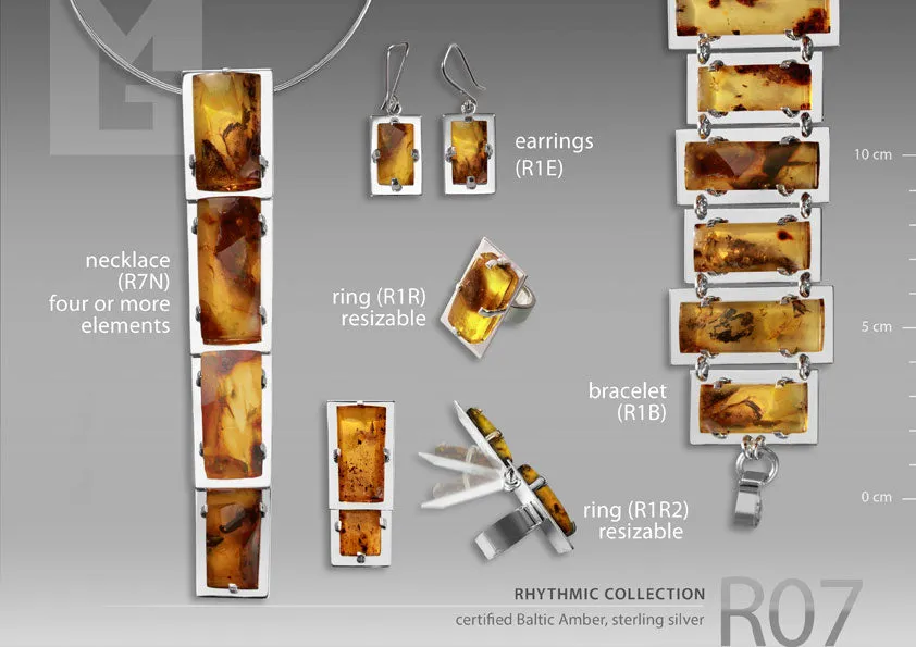 Mariusz Gliwinski - Ambermoda - RHYTHMIC COLLECTION Necklaces