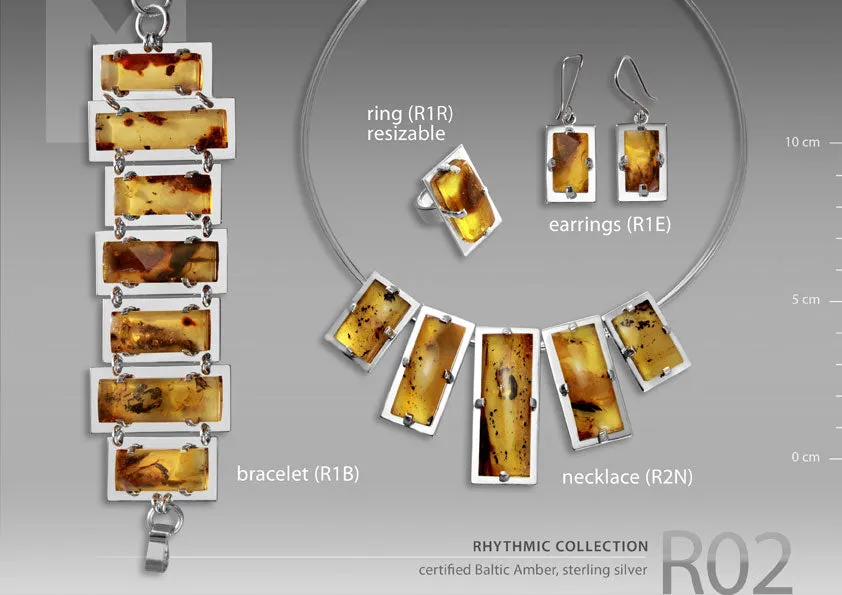 Mariusz Gliwinski - Ambermoda - RHYTHMIC COLLECTION Necklaces