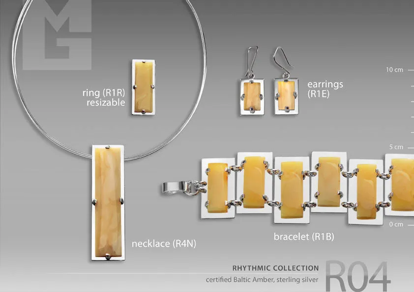Mariusz Gliwinski - Ambermoda - RHYTHMIC COLLECTION Necklaces