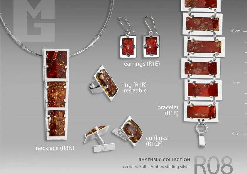 Mariusz Gliwinski - Ambermoda - RHYTHMIC COLLECTION Necklaces