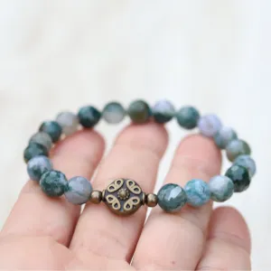 Moss Agate Bracelet *Final Sale*