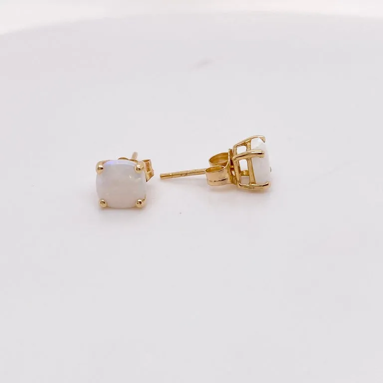 Opal Stud Earrings