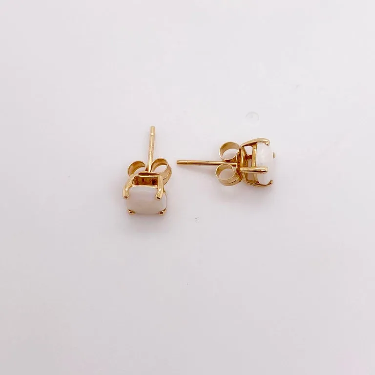 Opal Stud Earrings