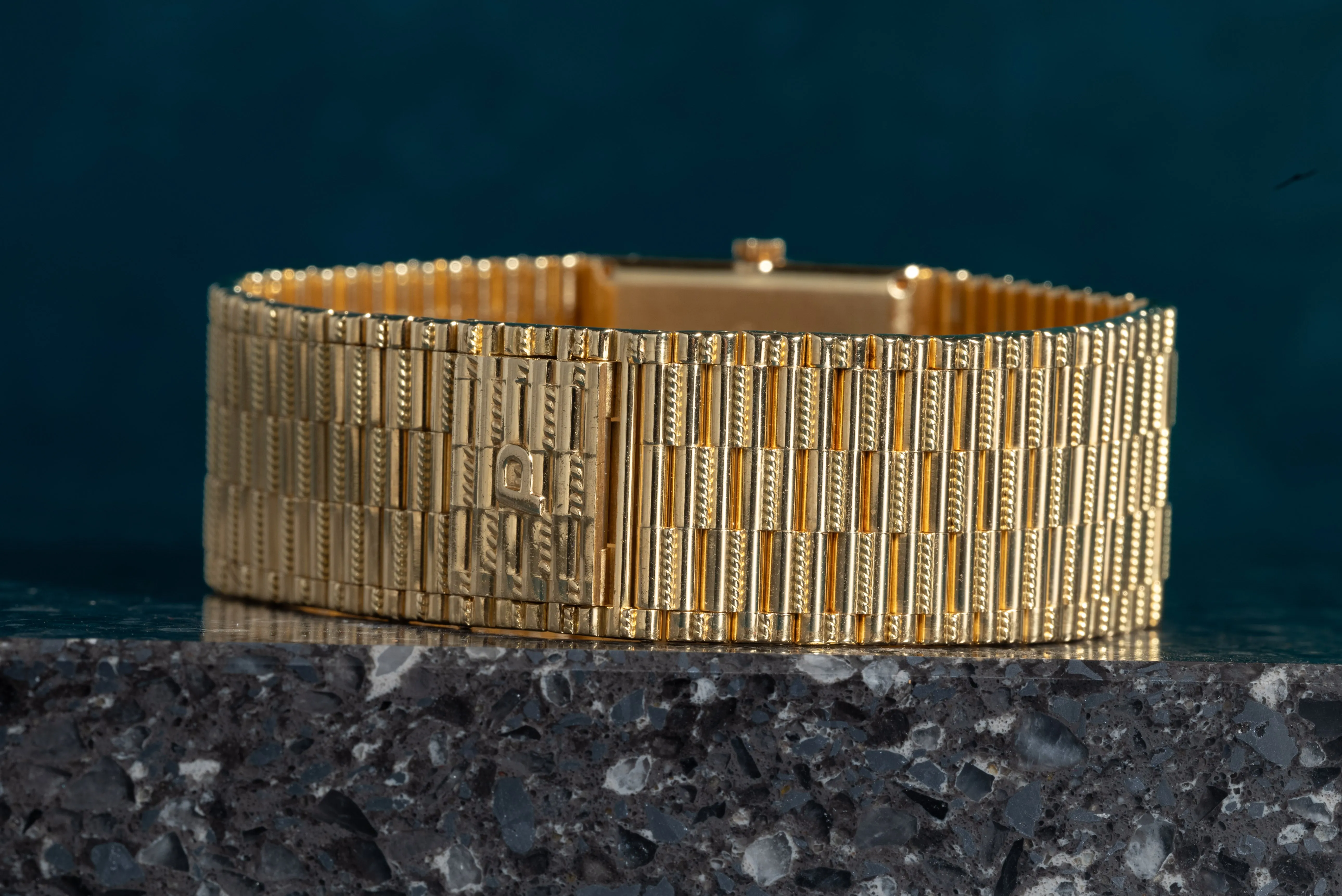 Piaget Tradition 'Lapis Lazuli' Diamond Dress Watch