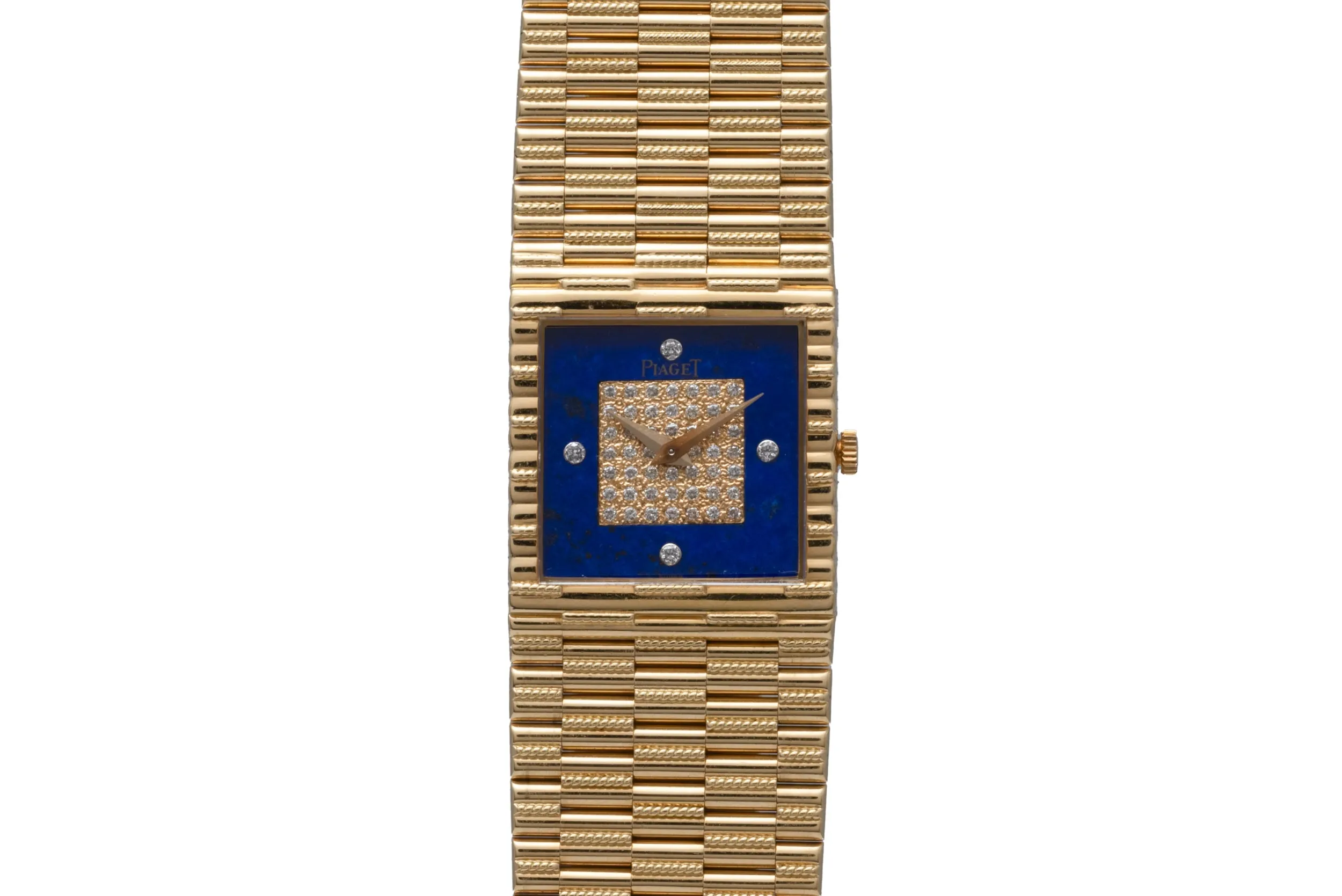 Piaget Tradition 'Lapis Lazuli' Diamond Dress Watch