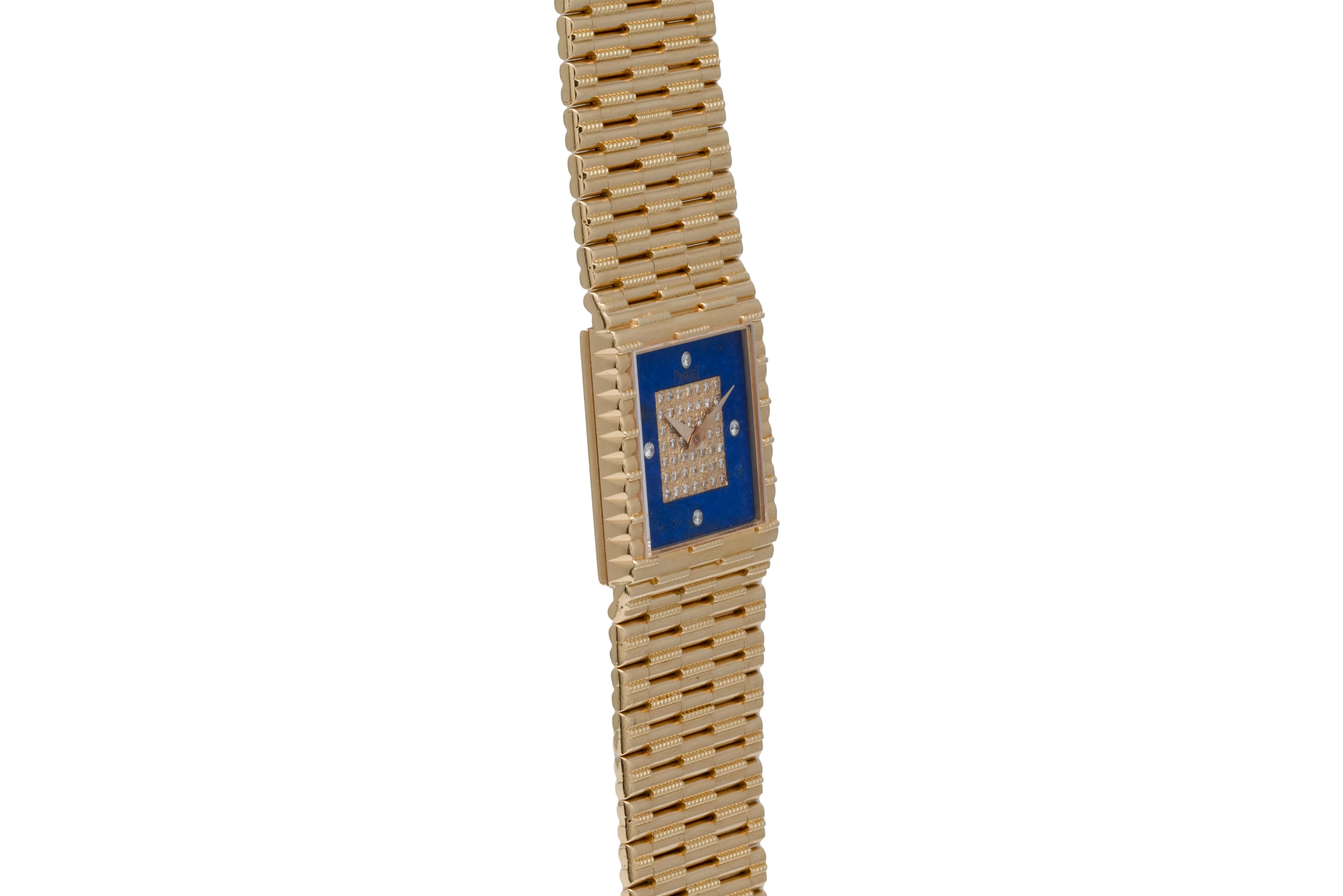 Piaget Tradition 'Lapis Lazuli' Diamond Dress Watch