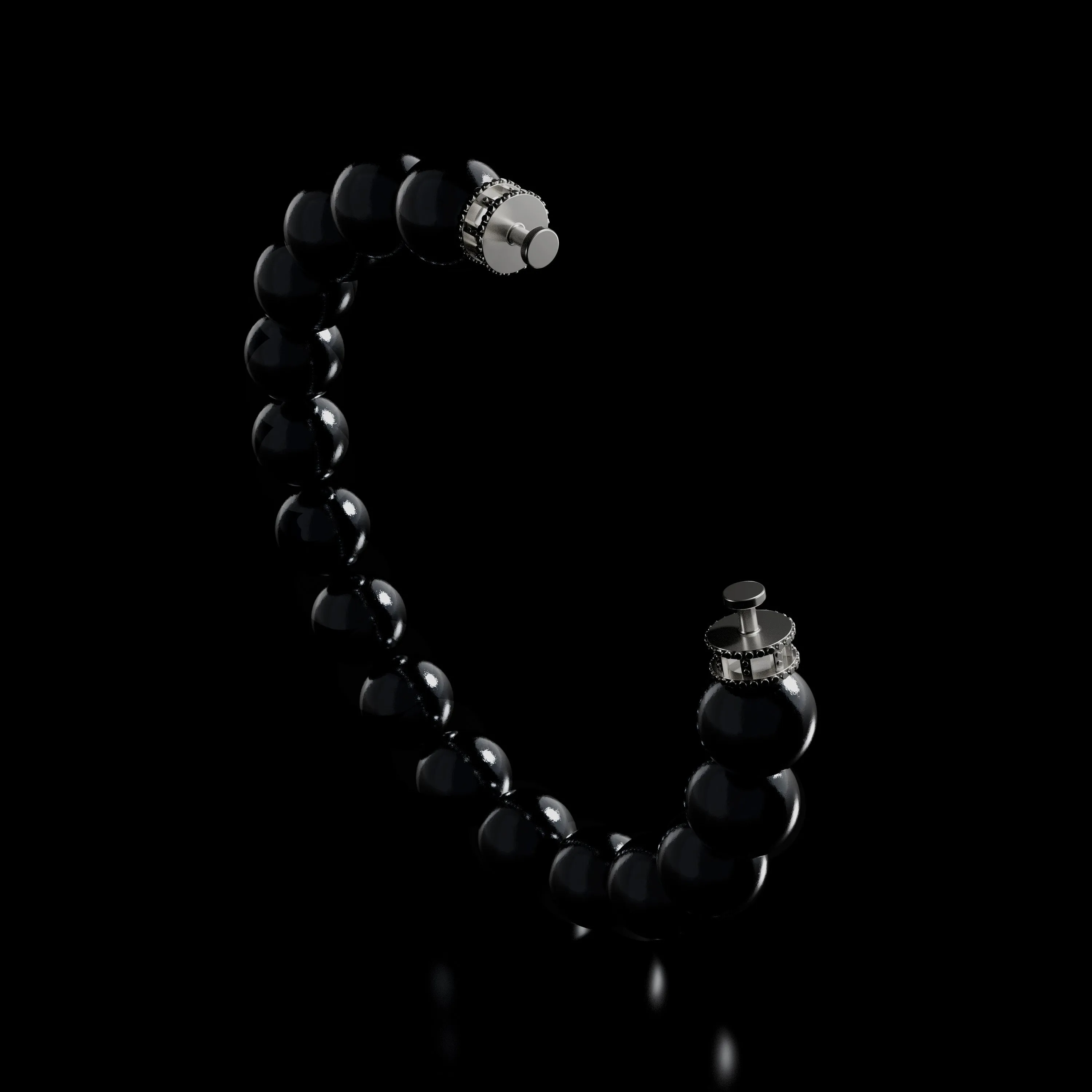 Plain Beaded Bracelet (Chain Only, without charm)