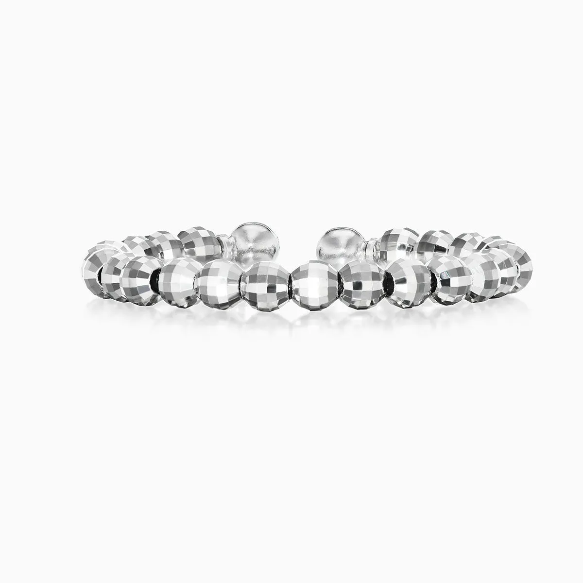 PLATINUM SINGLE ROW RING SIZE 6-7.5