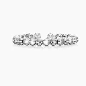 PLATINUM SINGLE ROW RING SIZE 6-7.5