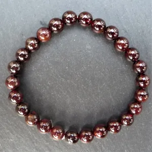 Power Bracelet - Blood Garnet - Bringing Passion