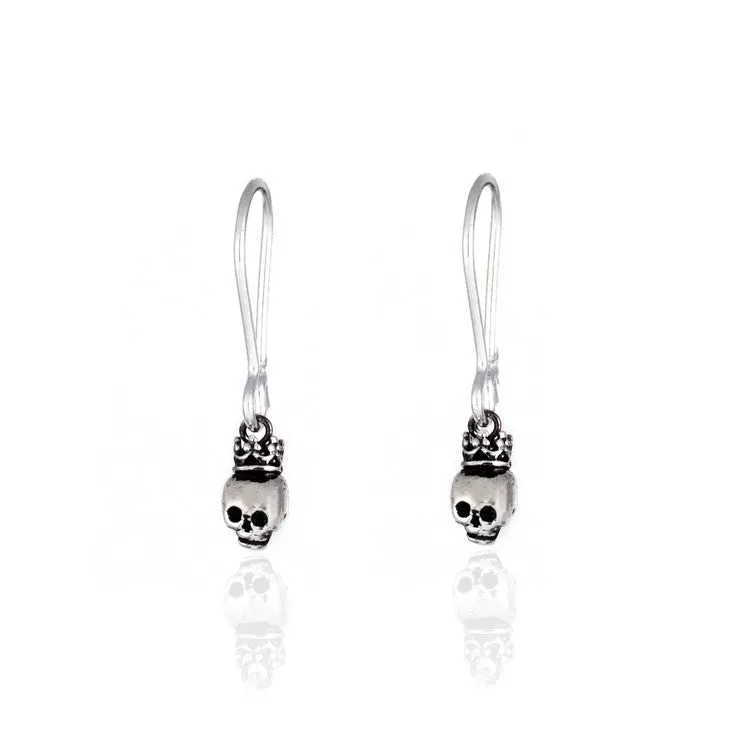 Queen Skull Earrings