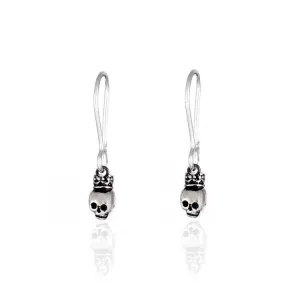 Queen Skull Earrings